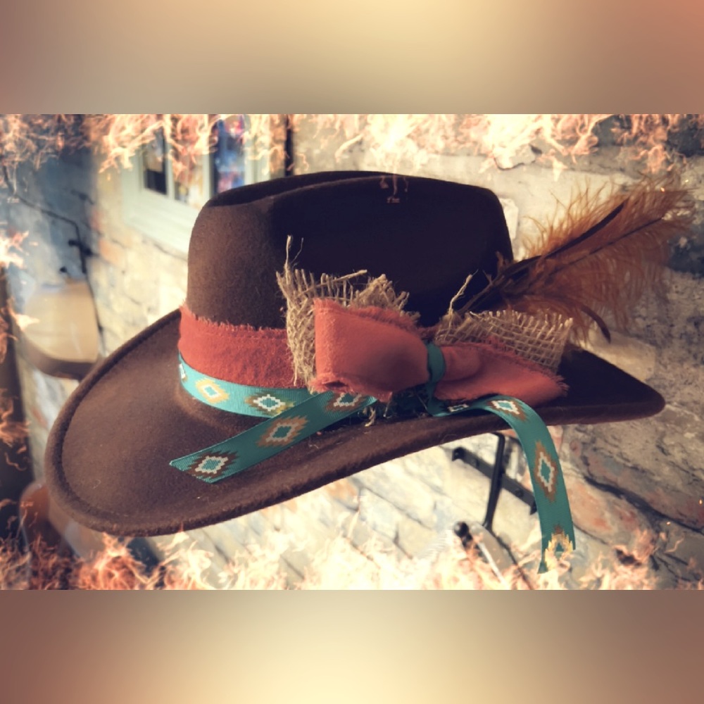 Custom cowgirl hat